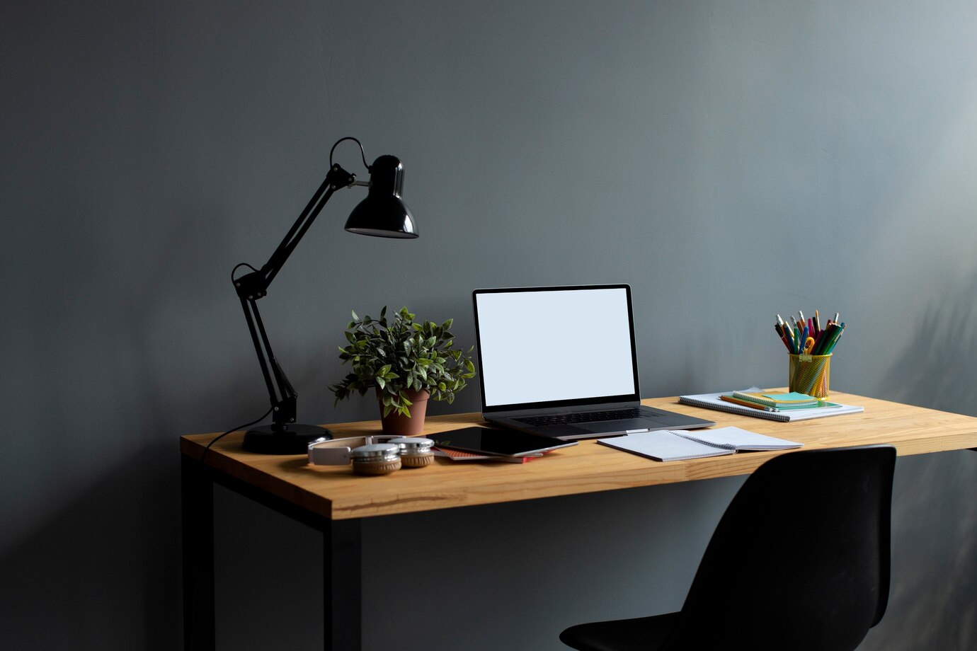 Gold Tripod Lamp