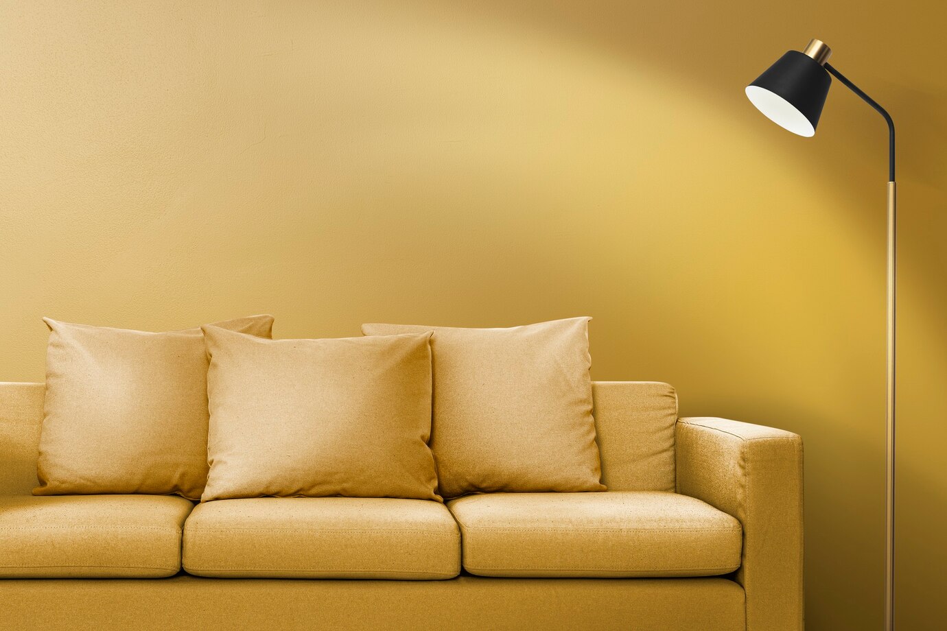 Contemporary Leather Sofa