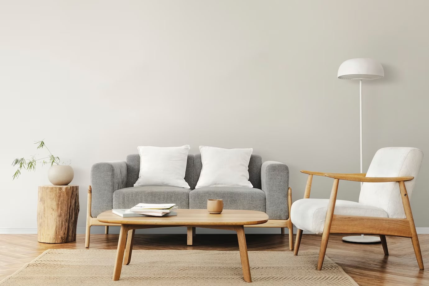 Contemporary Glass Side Table