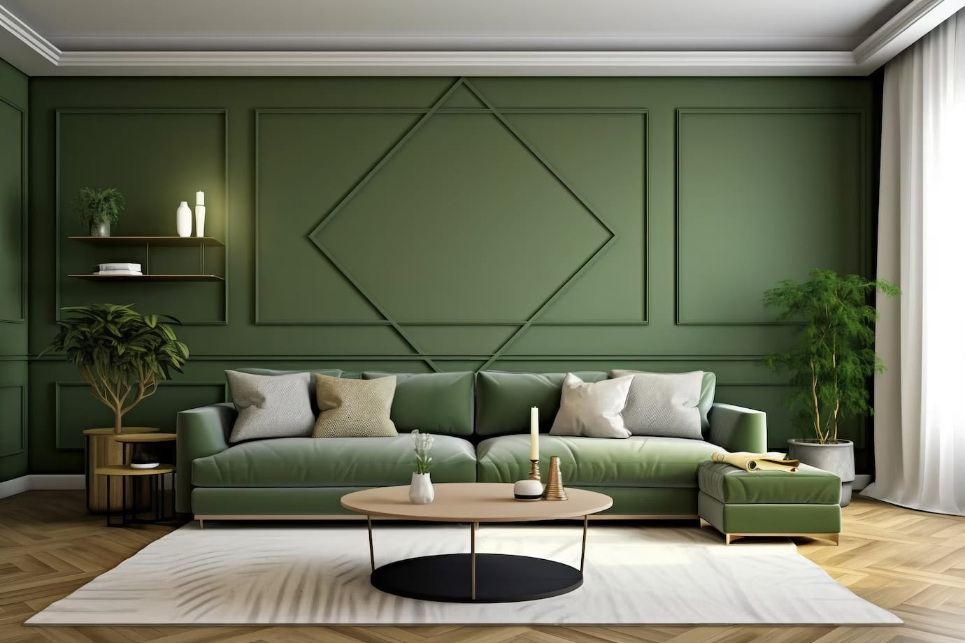 Modern Fabric Sectional